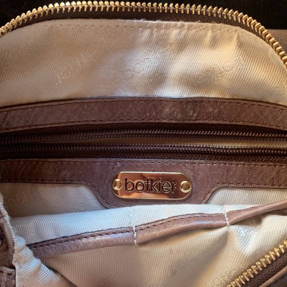 Botkier Distressed Chocolate Brown Leather Bag - Picture 6 of 10